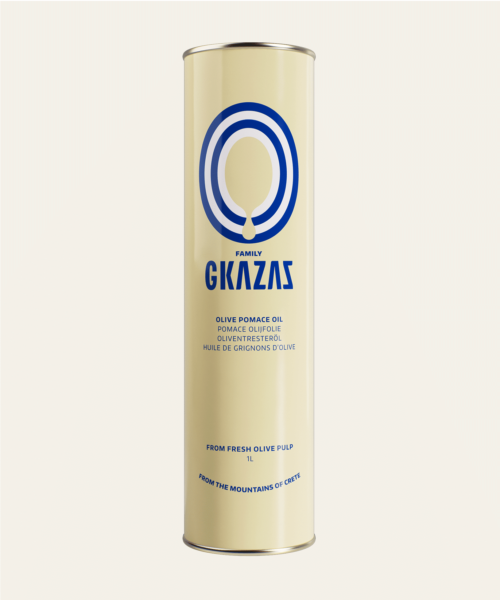 Honest pomace olive oil from the Gkazas family