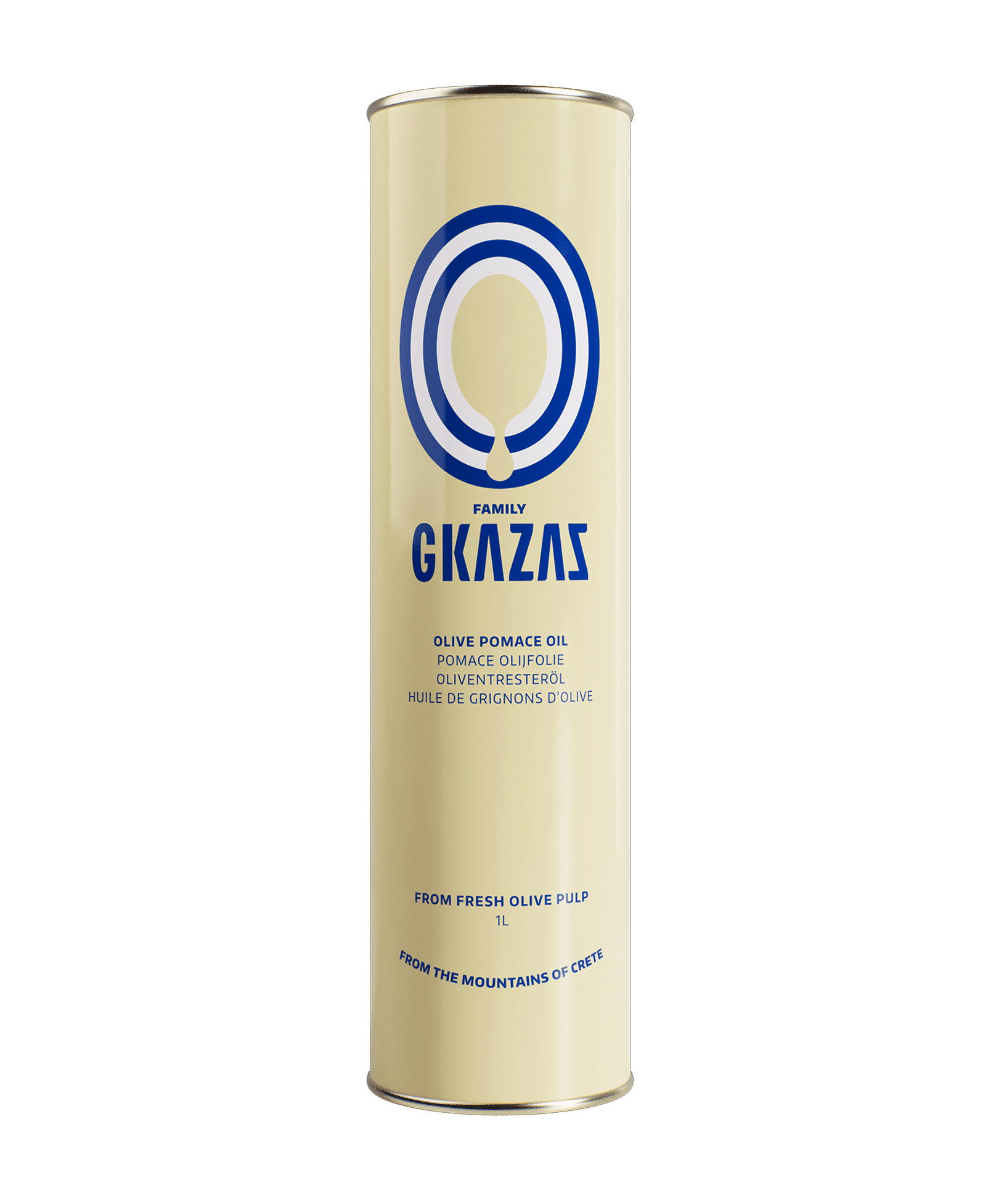 Honest pomace olive oil from the Gkazas family